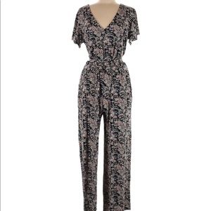Loft Beach pattern jumpsuit romper